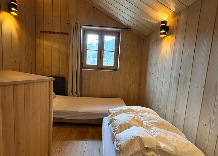 Cosy Duplex Close To Verbier シャレー Bruson